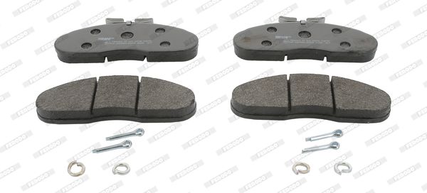 FERODO FVR791 Brake Pad Set, disc brake