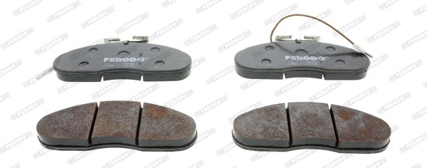 FERODO FVR792 Brake Pad Set, disc brake