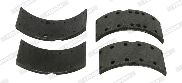 FERODO K17096.0-F3653 Brake Lining Kit, drum brake