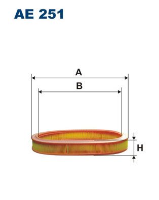 FILTRON AE 251 Air Filter