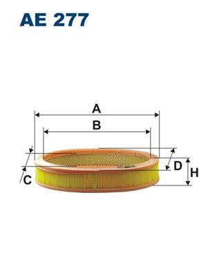 FILTRON AE 277 Air Filter