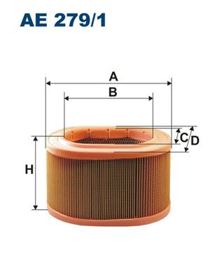 FILTRON AE 279/1 Air Filter