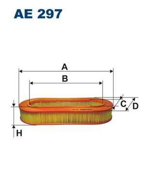 FILTRON AE 297 Air Filter