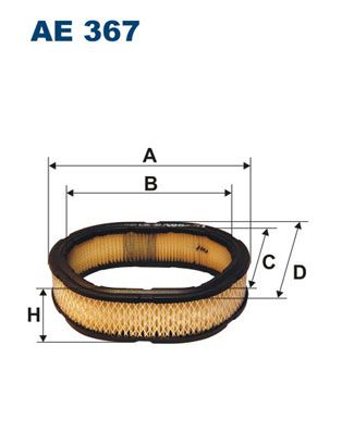 FILTRON AE 367 Air Filter