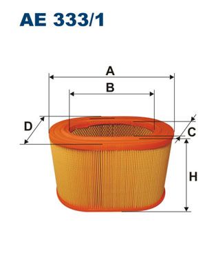 FILTRON AE 333/1 Air Filter
