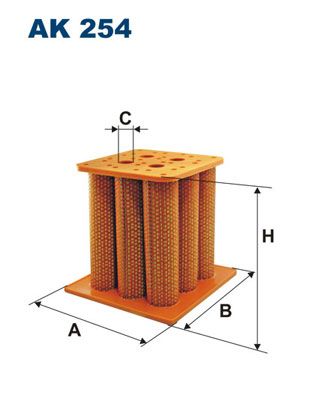 Air Filter FILTRON AK 254