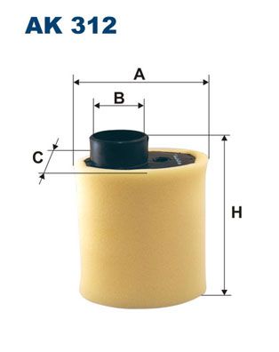 FILTRON AK 312 Air Filter