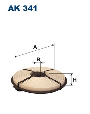 Air Filter FILTRON AK 341
