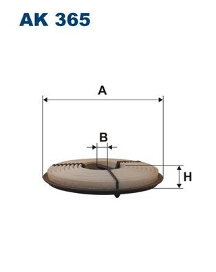 Air Filter FILTRON AK 365