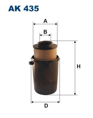 FILTRON AK 435 Air Filter