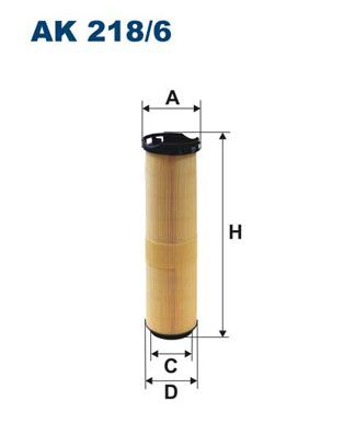 FILTRON AK 218/6 Air Filter