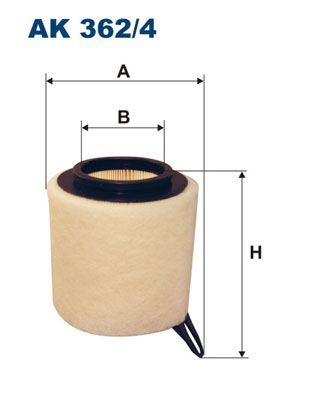 Air Filter FILTRON AK 362/4