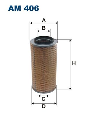 Air Filter FILTRON AM 406