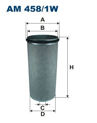 FILTRON AM 458/1W Secondary Air Filter