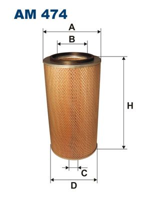 Air Filter FILTRON AM 474