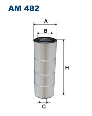Air Filter FILTRON AM 482
