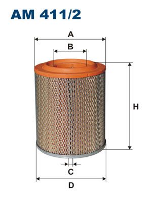 Air Filter FILTRON AM 411/2