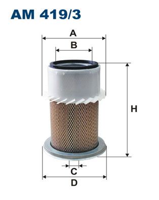 Air Filter FILTRON AM 419/3