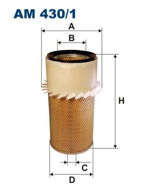 Air Filter FILTRON AM 430/1