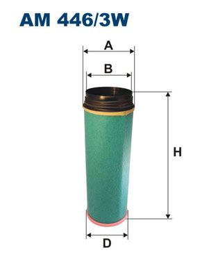 Secondary Air Filter FILTRON AM 446/3W
