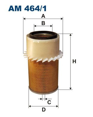 Air Filter FILTRON AM 464/1