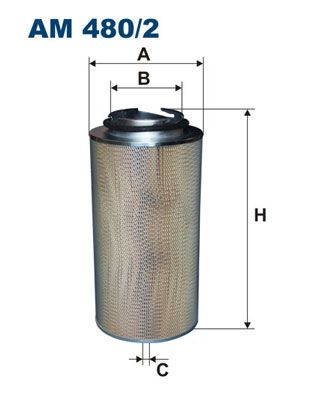 Air Filter FILTRON AM 480/2