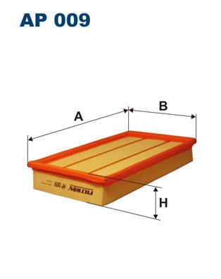 Air Filter FILTRON AP 009