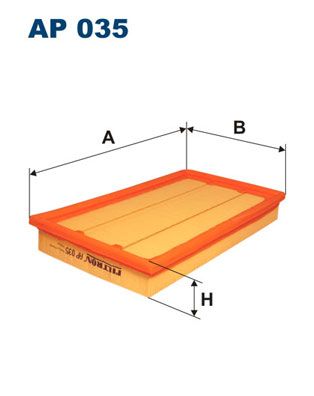 Air Filter FILTRON AP 035