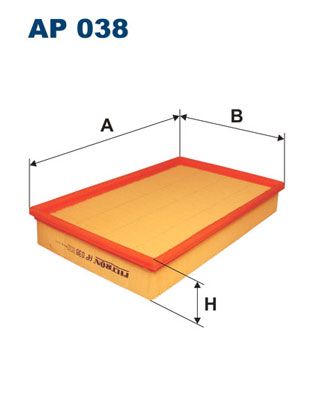 FILTRON AP 038 Air Filter