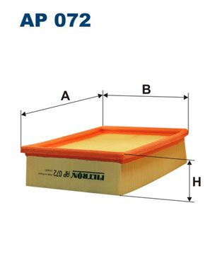 Air Filter FILTRON AP 072