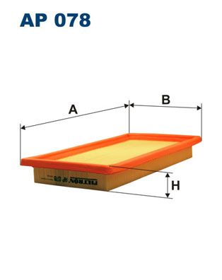 Air Filter FILTRON AP 078