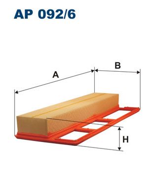 Air Filter FILTRON AP 092/6