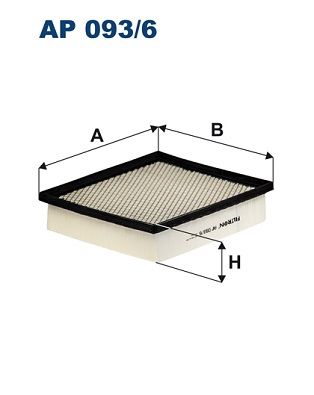 Air Filter FILTRON AP 093/6