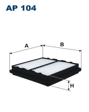 FILTRON AP 104 Air Filter