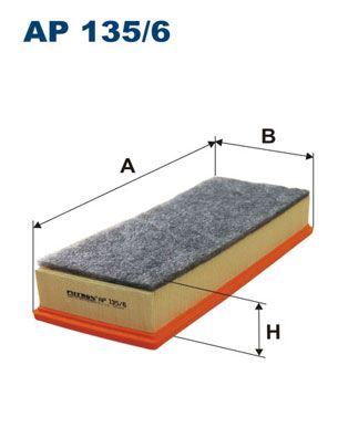 Air Filter FILTRON AP 135/6
