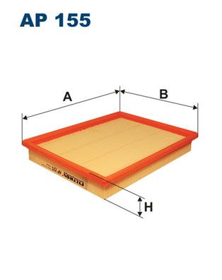FILTRON AP 155 Air Filter