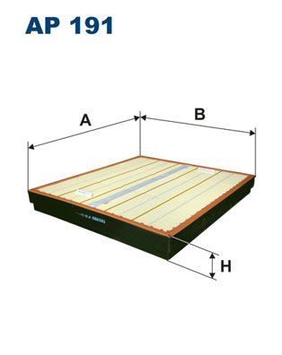 Air Filter FILTRON AP 191