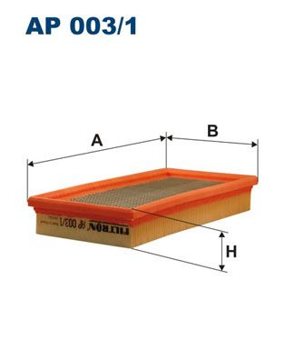 Air Filter FILTRON AP 003/1