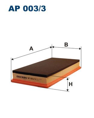 Air Filter FILTRON AP 003/3