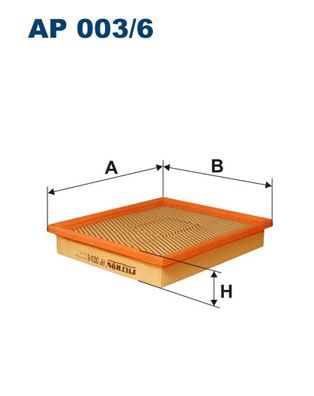 Air Filter FILTRON AP 003/6
