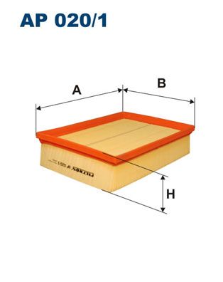 Air Filter FILTRON AP 020/1