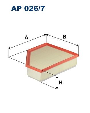 Air Filter FILTRON AP 026/7