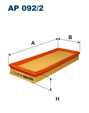 Air Filter FILTRON AP 092/2