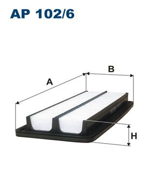 Air Filter FILTRON AP 102/6