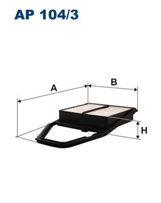 Air Filter FILTRON AP 104/3
