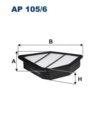 Air Filter FILTRON AP 105/6