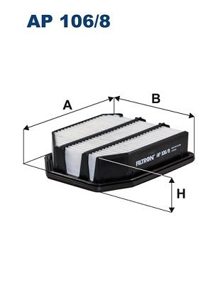 Air Filter FILTRON AP 106/8