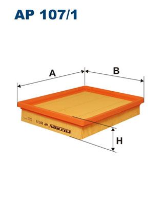 Air Filter FILTRON AP 107/1