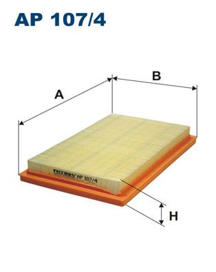 FILTRON AP 107/4 Air Filter