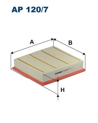 Air Filter FILTRON AP 120/7